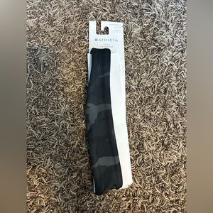 Athlete black camo headband